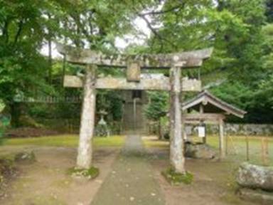 雷山神社の鳥居